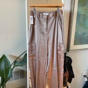 Aritzia/Babaton Refined Cargo pants — New with tags, Grey taupe, Size 4